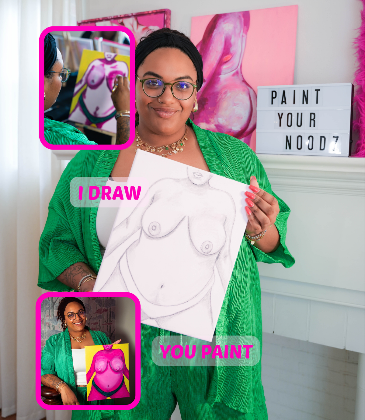 Paint Your Noodz - Full Kit