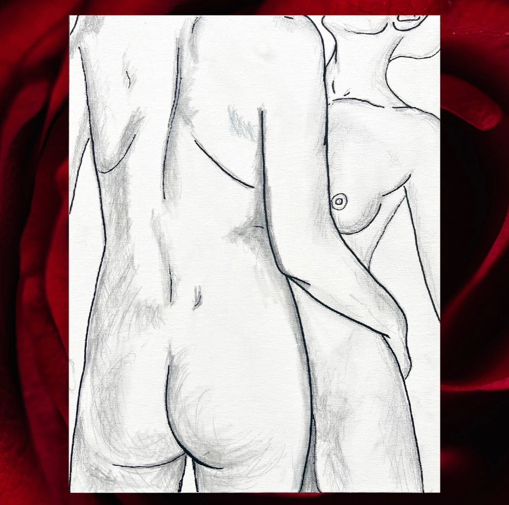 Couples Dual Pose - Canvas Only