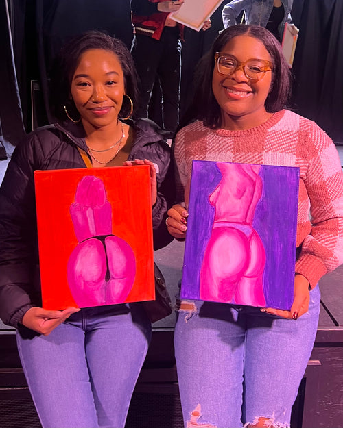 Paint Your Noodz Class: Galentines