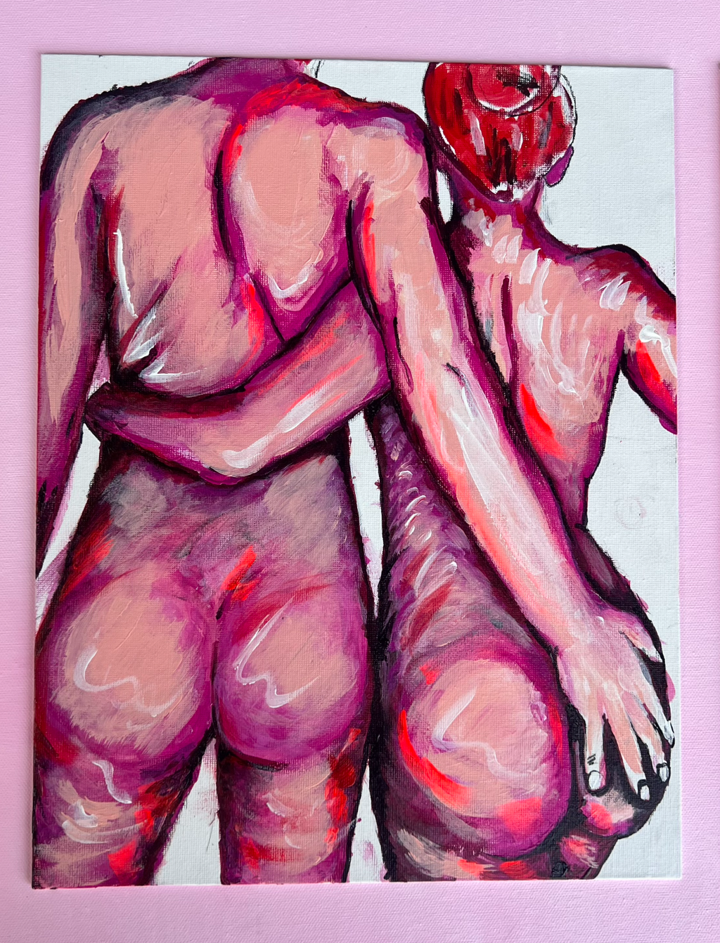 Couples Dual Pose - Canvas Only