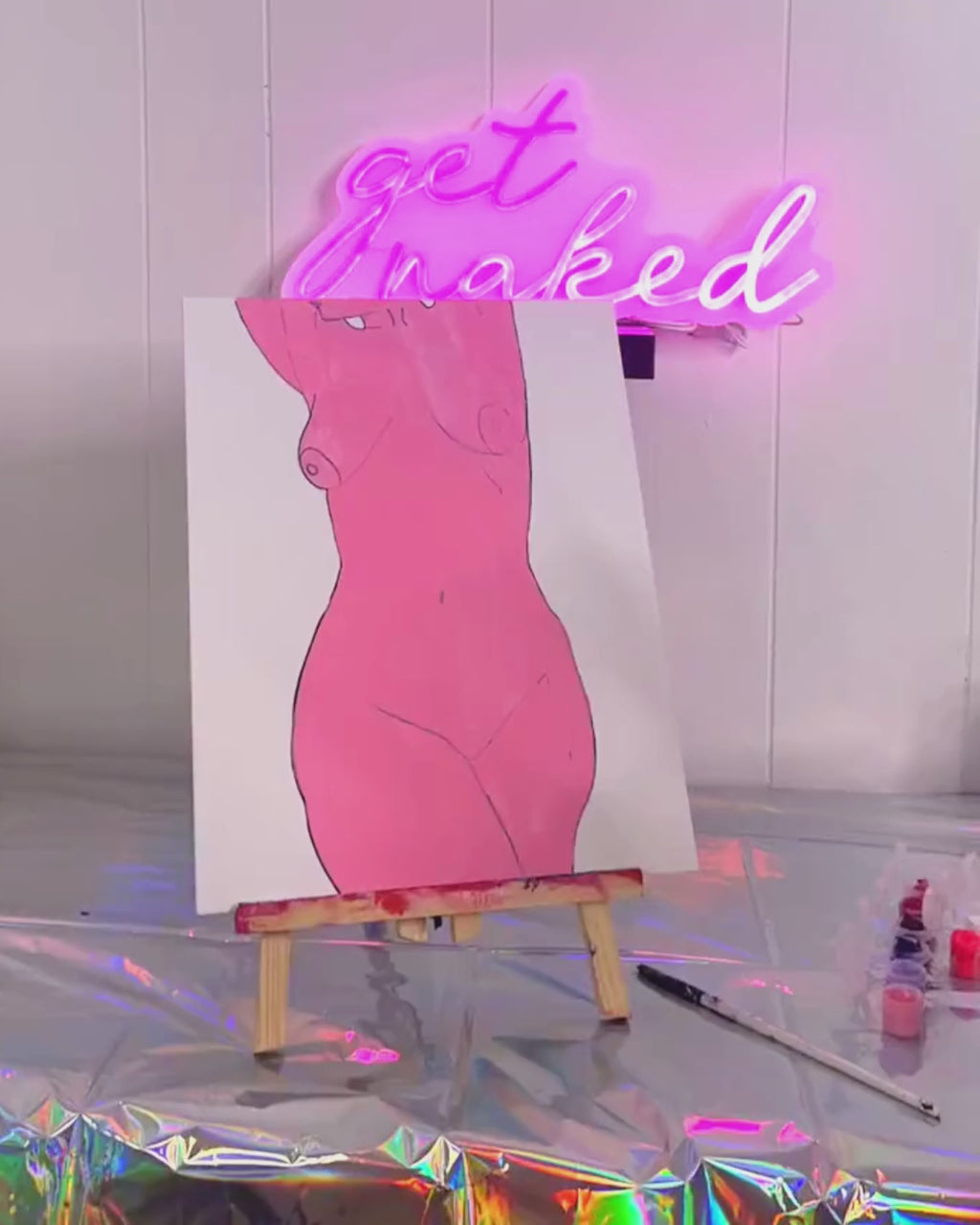 Paint Your Noodz - Canvas Only